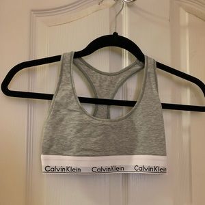 Calvin Klein Logo Bralette